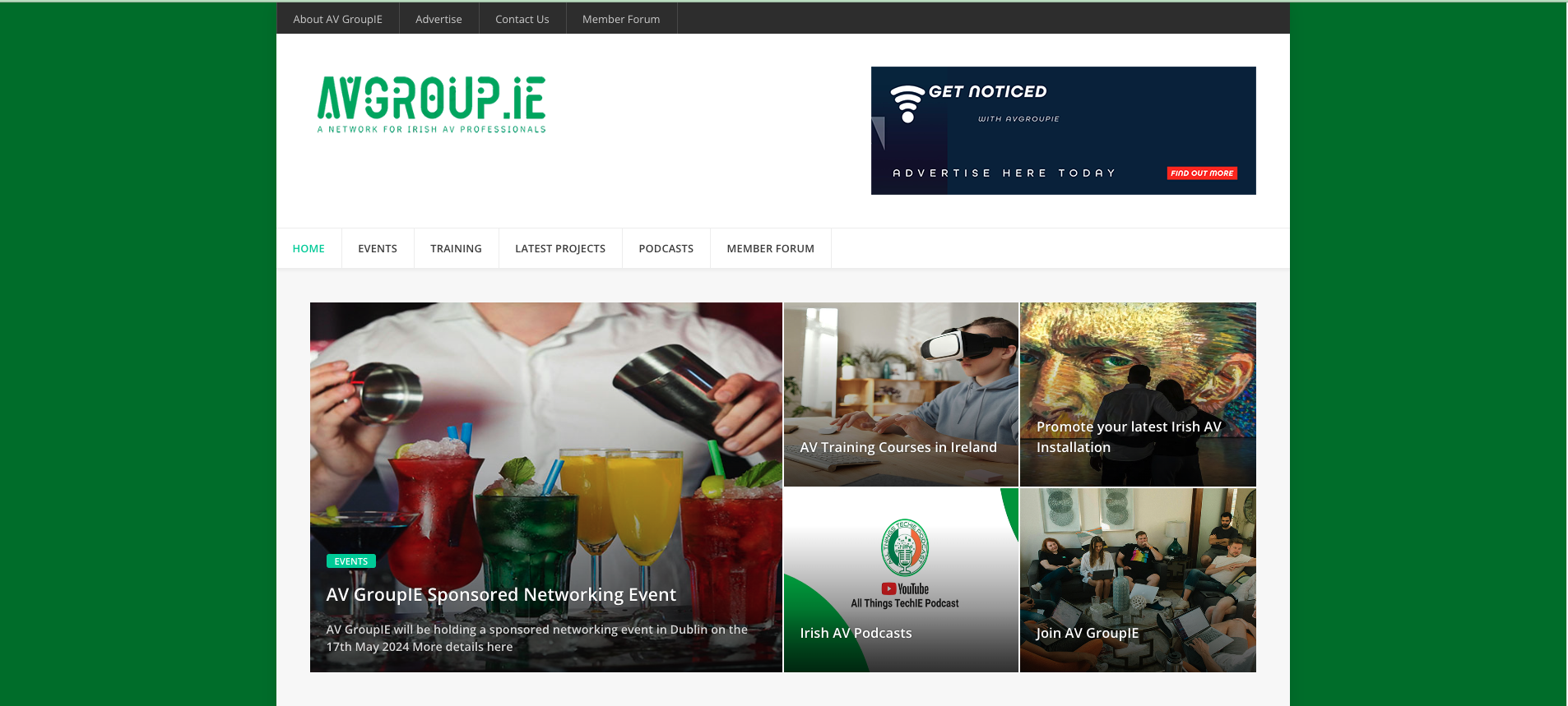 AV GroupIE - A Network for Irish AV Professionals